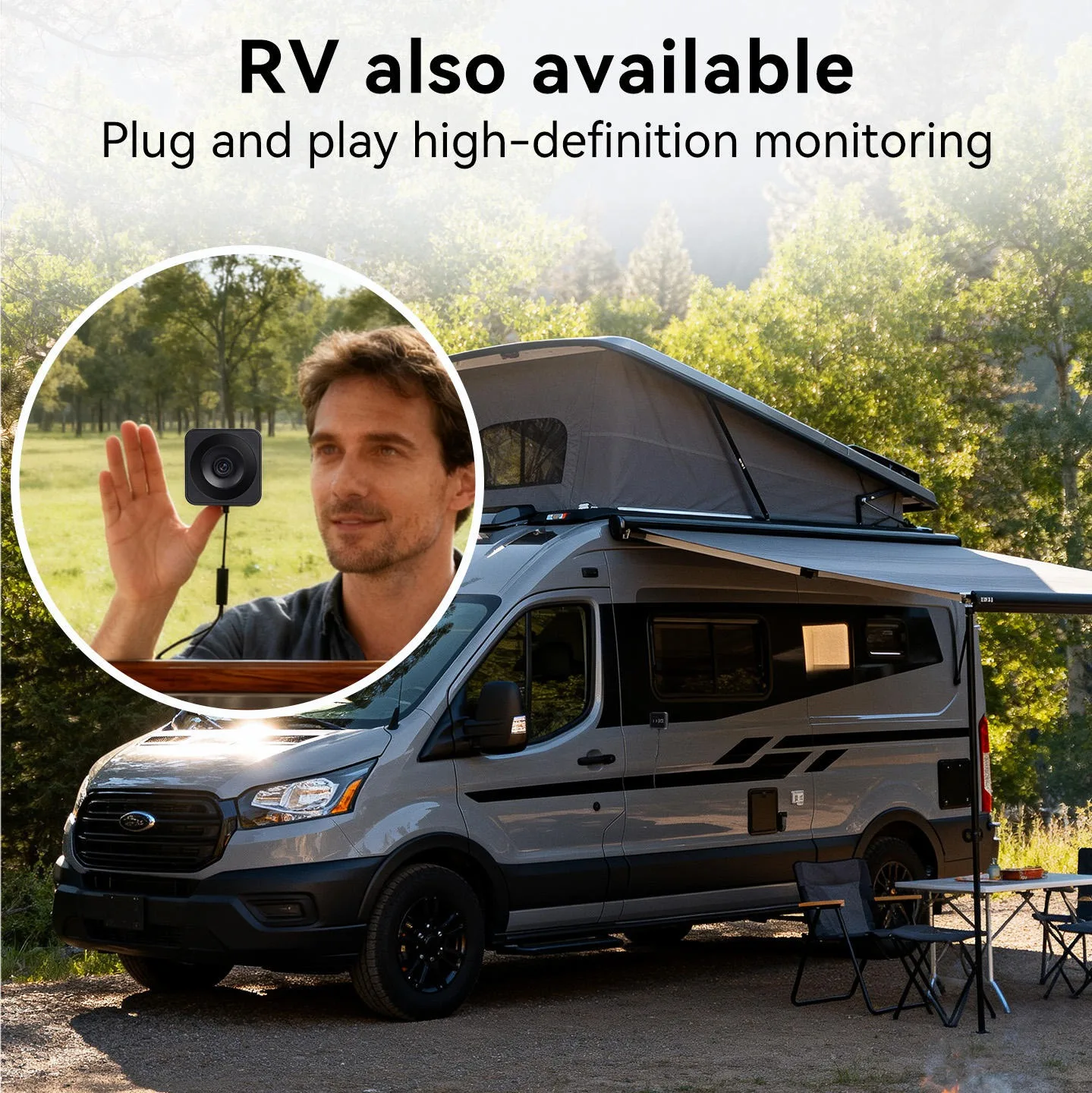 Tuya 2K 5G WiFi IP Camera Indoor Magnetic Window Security Camera Ai Detection With Time Display Mini Stick-on Glass Surveillance